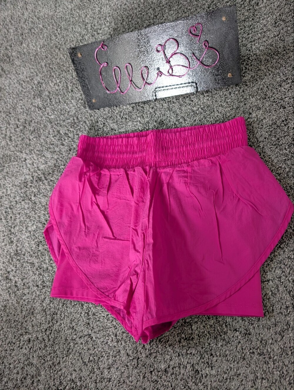 Euc All In Motion Bright Fuchsia Athletic Shorts S